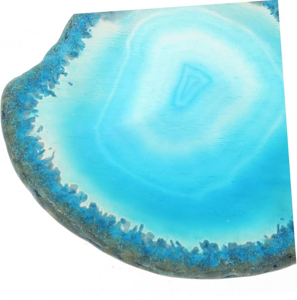 Coasters Kobber 5 stk Naturlige Agat Coasters Kaffe Te Coaster Sæt