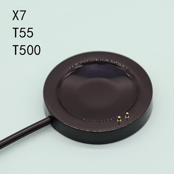Klokke Strømadapter Lader Vugge Ladekabel 4mm Mellomrom 2 Pinner For T500 Pro