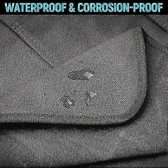 Carpenter Apron for Men 20 oz Work Apron for Men with 9 Tool Pockets, Heavy Duty Waxed Canvas Apron