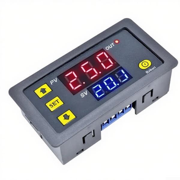 T3230 Time AC 20A 0-999 timer automatisering og programmerbart relæ 110-220V med dobbelt LED-display forsinkelse til elektrisk styring