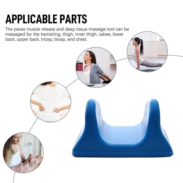 Pso-rite Psoas Muscle Relaxer and Deep Tissue Massage Tool Hip Flexor Protection Tool Green Green