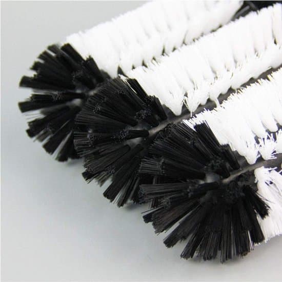 Water Bottle Cleaning Brush 3-Heads with Suction Cup for Glass Kitchen [Ho]