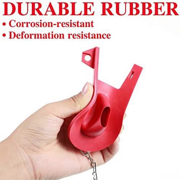 Toilet Flapper Replacement Kit Universal Toilet Stopper Valve for 2-inch Flush Valve, Water Saving