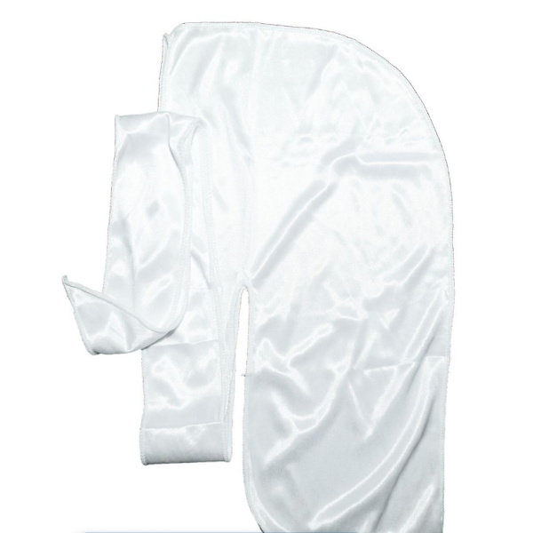 Durag do-rag dew-rag doo-rag Vit valkoinen white Vit