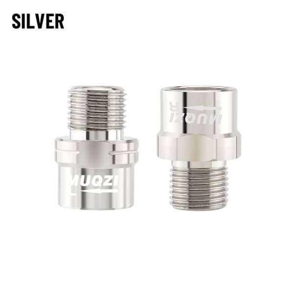 2 st cykeldistanser Silver Silver Silver