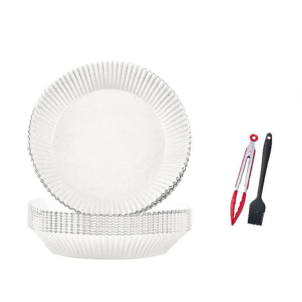 Bakpappersformar för Air Fryer, Runda, Bakplåtspapper, B