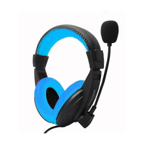 JTKE Kablet Stereo Headset 3.5mm Støyreduserende Hodetelefoner Med Mikrofon Justerbart Hodebånd For Datamaskin Laptop Stasjonær