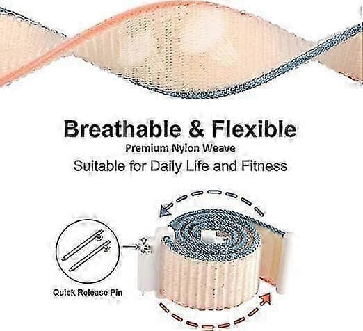 Adjustable Nylon Watch Bands, Quick Release Replacement Straps for Men and Women, Band Width