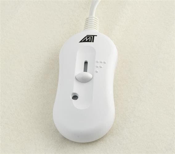Elektrisk varmetæppe / tæppe - Holder dig varm Hvid White Vit