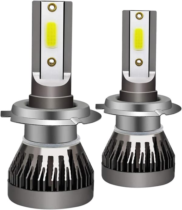 H7 Bilfrontlykter Mini LED-lamper Bilfrontlyktsett 6000K LED-lampe 2 stk