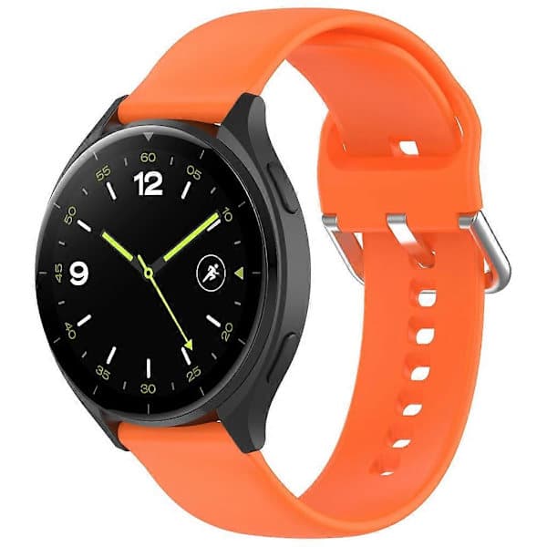 Ur Silikone Udskiftningsrem Fleksibelt Armbånd til V9 PRO Orange