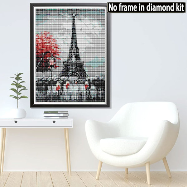 5D Diamantmaling Landskab 30x40cm 2 sæt