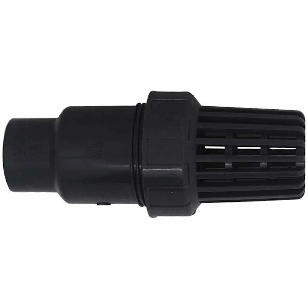 Fotventil backventil med sugkula 25 32 40 mm backventil silventil backventil pvc poolpump (innerdiameter 40mm)