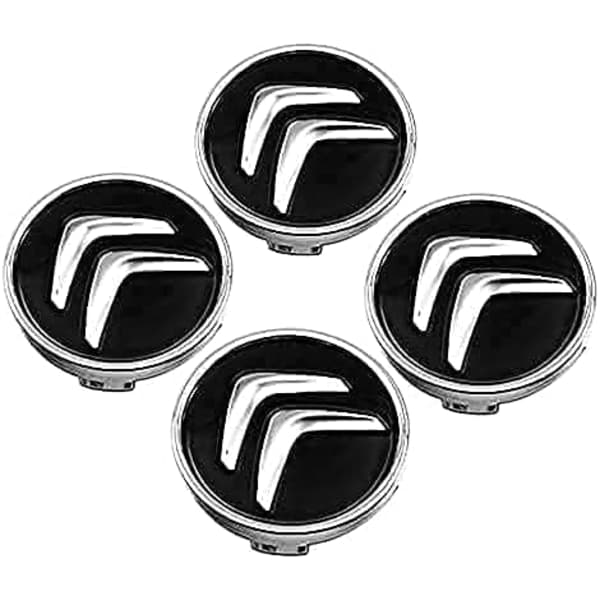 4 * 60 mm hjulkapsler til Citroen C3, C4, C5, Elysee, Berlingo