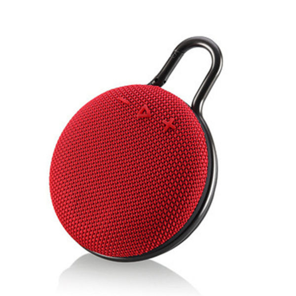 Kannettava Bluetooth handsfree-kaiutin vedessä, sopii hyvin ulkokäyttöön, naamiointi + punainen