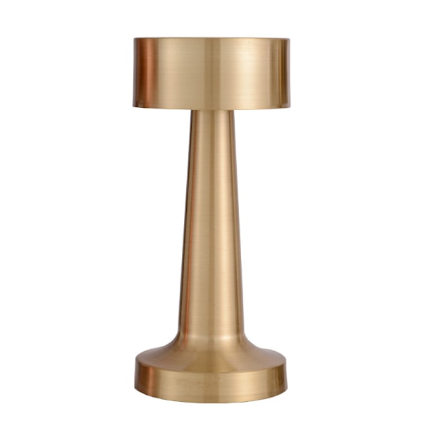 Trådløs bordlampe LED Vintage dimbar barlampe gull gold