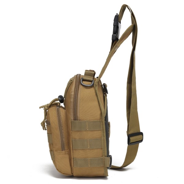 Outdoor Tactical Bag Ryggsäck, Military Sport Bag Pack Sling Shoulder Ryggsäck Taktisk väska för varje dag att bära