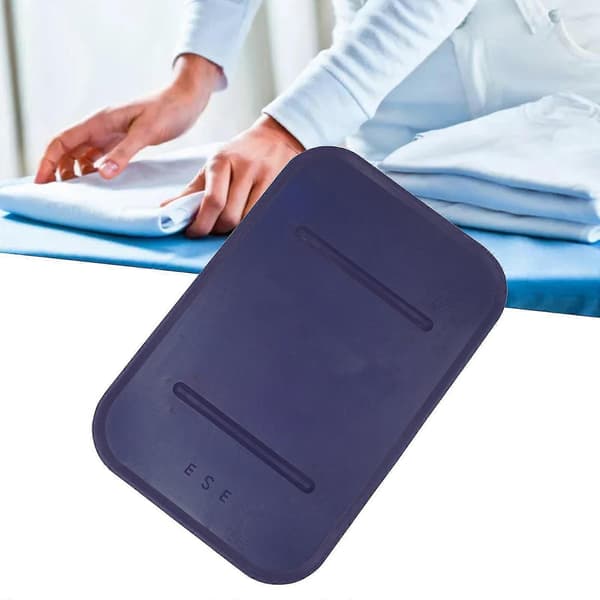 Silicone Iron Rest Mini Ironing Pad Heat Resistant Reusable Thick Ironing Mat Iron Holder for Curling Irons Travel
