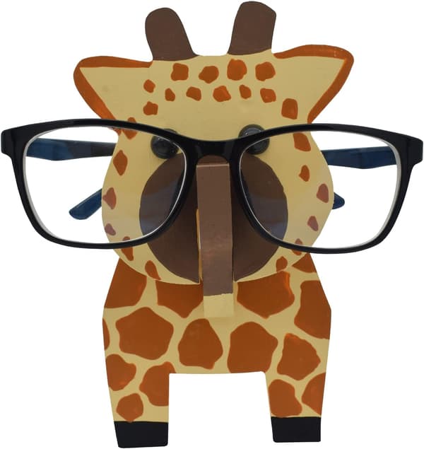 1 stk Tre 3D Dyreformet Brilleholder (Giraff), Solbriller