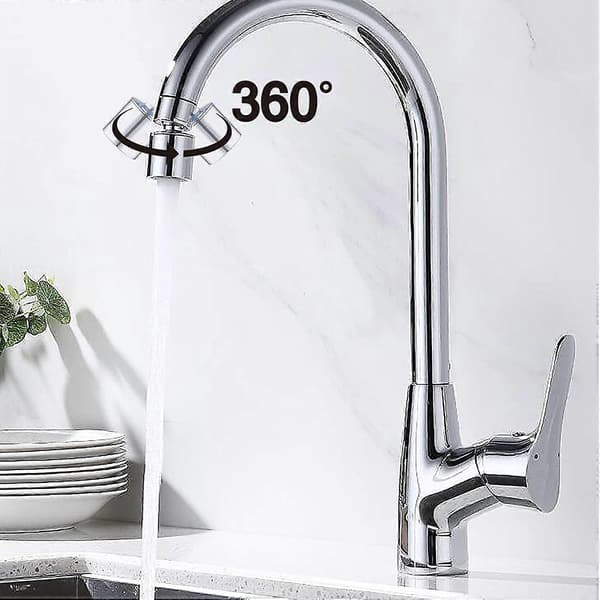 22 mm Water Saving Kitchen Faucet Aerator Dual Function 360 Degree Rotation [DB]