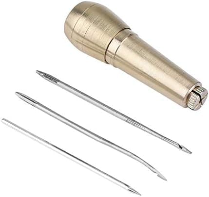 Sewing Needles Shoe Repair Leather Awl for Leather Binding Book D