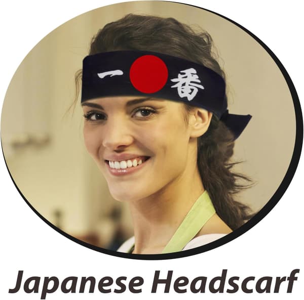 2 stk pannebånd i japansk stil Samurai Karate Trening Trening Trening Pannebånd