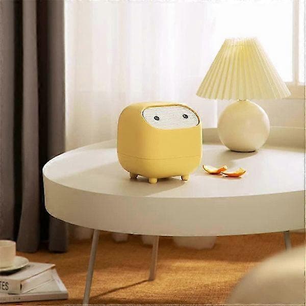 Small Desktop Waste Bin with Lid for Desk Cute Mini Trash Cans Green Press Lid Wastebasket