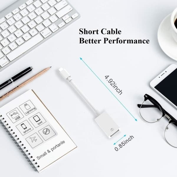 Lightning–USB-kamerasovitin iPhonelle