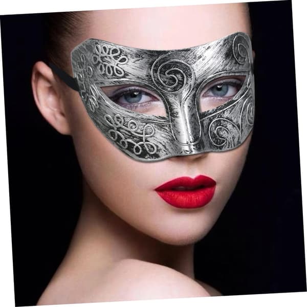Retromaskerademasker til kvinder Romerske kostumemasker perfekte til Halloween, Mardi Gras og begivenheder