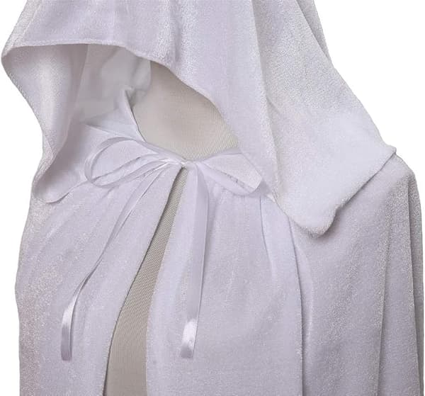 Unisex Heltäckande Huvmantel Lång Sammetscape Cosplay Co
