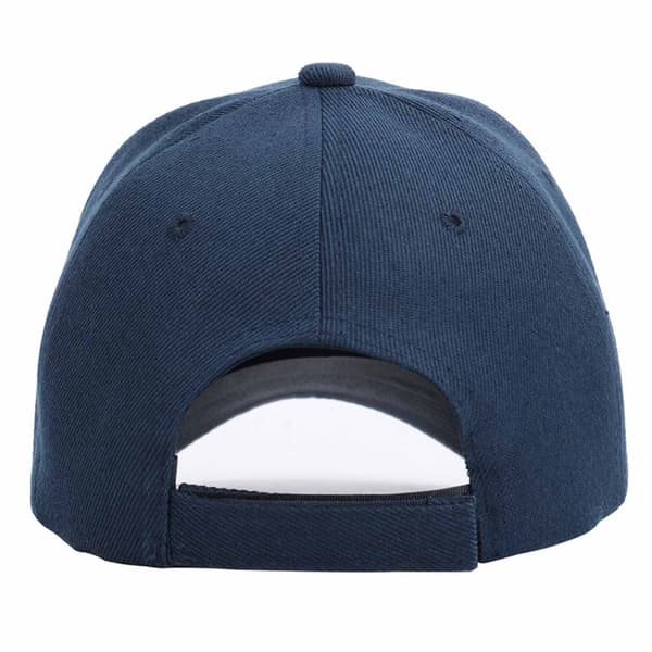 Mörkblå Keps Sport Strapback Kardborrspänne Blå Navy blå blue one size