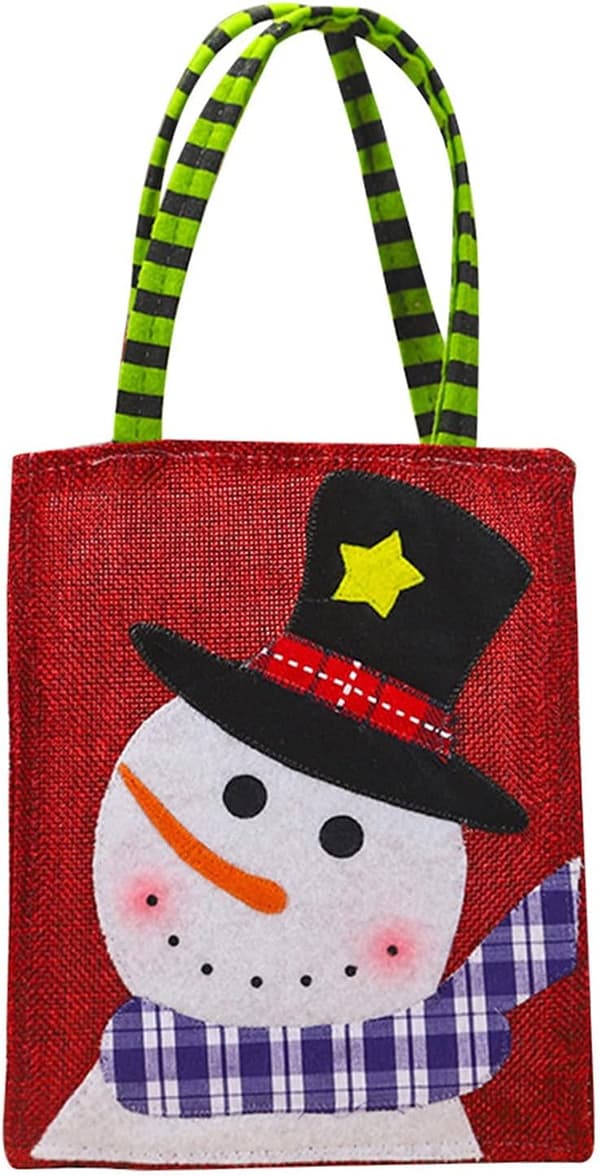 Julklapp Juldekorationer Hand Wrap Väskor, Jul Ap