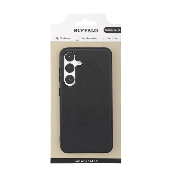 Mobilcover PU Sort - Samsung S24 5G