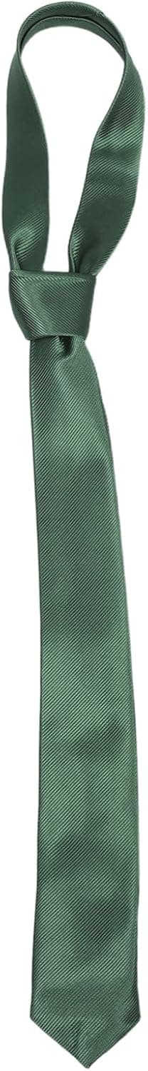 Polyester slips til mænd med god pasform og krølbestandige egenskaber, afslappet brug til julefester, minimalistisk design, moderne stil