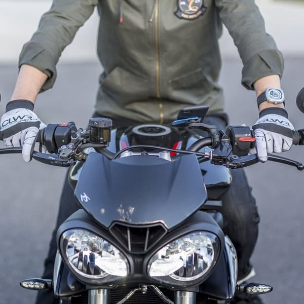 Quad Lock Smartphone-holder til motorcykelstyr