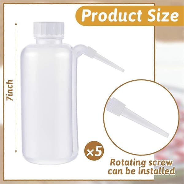 5 tippumatonta ehtoollismehupulloa 500 ml