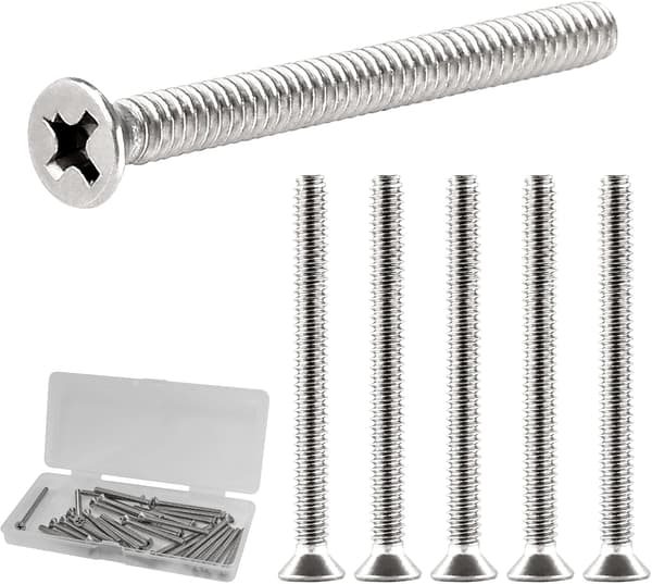 30 stk. ekstra lange udtagsskruer, 30 pakker, 2 tommer 30 Pack