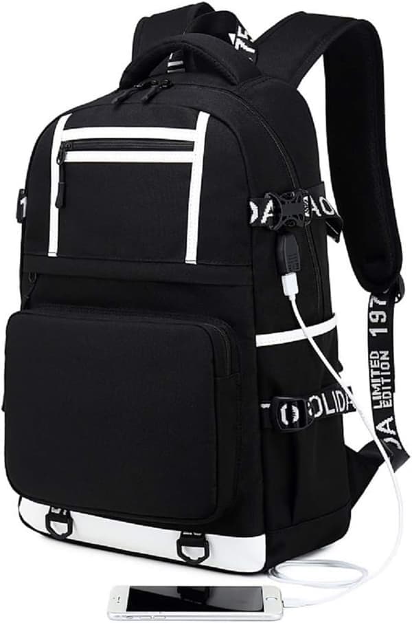 Luminous Legend of Zelda Backpack with USB Charging