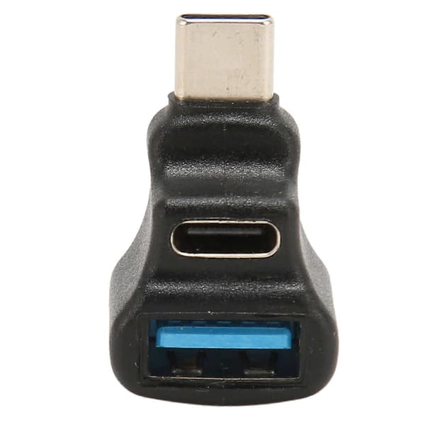 Type-C-adapter én til to multifunksjonell Type-C hann til USB hunn + Type-C hunn støtter samtidig bruk