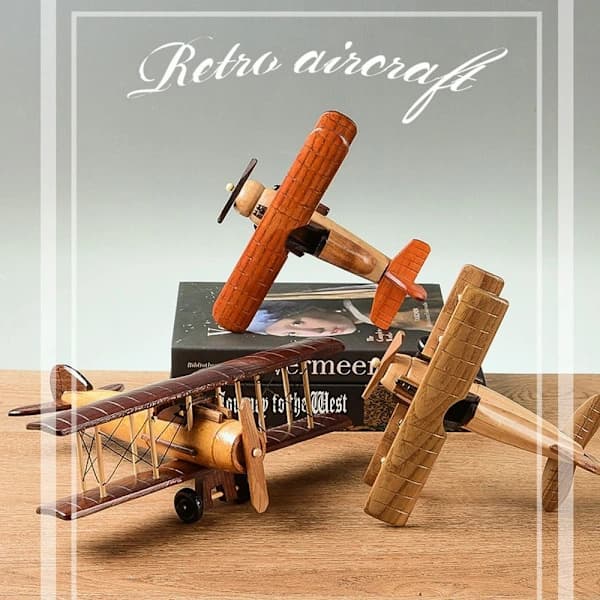 Vintage træfly Flymodel STIL SYV STIL SYV stil syv[XJ]