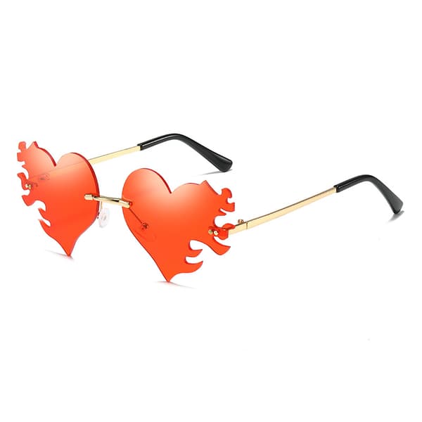 2 par kreative solbriller Unisex dekorative festsolbriller