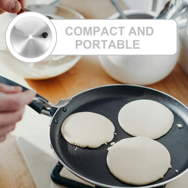 Cookware Lid with Frying Pan Cookware for and Stainless Steel Excellent Stability and Versatile Design Silver