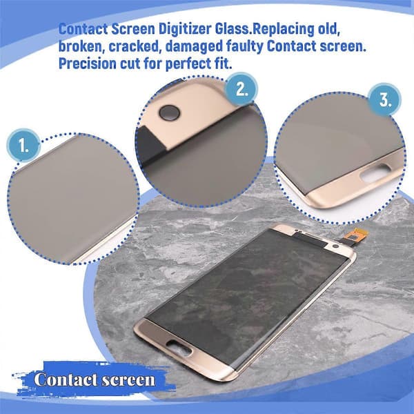 Galaxy S7 Edge G935 Touch Screen Digitizer Glass with Tools