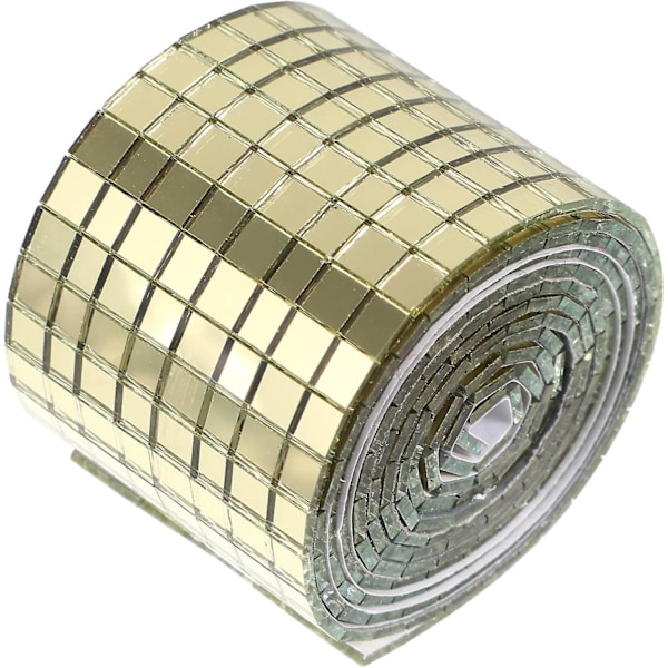 1 Rulle Selvklæbende Mosaikfliser Kvadratiske Glas Spejlmosaikfliser Spejlmosaik Klistermærker Mosaikvæg Klistermærker Spejl Klistermærker Til DIY