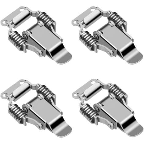 4 pieces stainless steel toggle latch, lever latch, box latch, lever closure, door hasp, toggle latch, spring latch, toggle latch