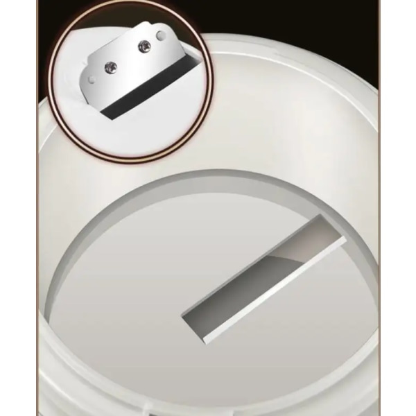 Isbarbermaskin og snøkjeglemaskin - Premium bærbar isknuser og barbert ismaskin med brett - BPA-fri