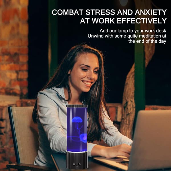 Manetlampe med maneter, manetlampe, manetakvarium