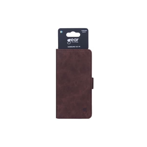 Mobildeksel PU Brun - Samsung S21 FE 5G Brun