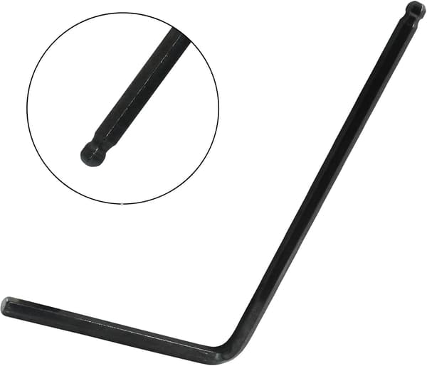 Halsstangsnøgle 4mm & 5mm Sæt Sort 4mm 5mm 4mm and 5mm