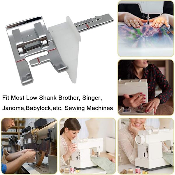2 stk Justerbar Guide Symaskine Trykfod Passer til Lav Shank Hjemme Symaskine. Singer, New Home